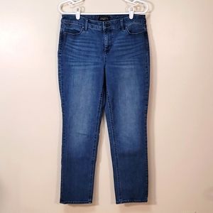 Talbots Flawless Five Pocket Straight Denim Jean Size 10 Petite